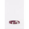 OUR LEGACY SHADOW BERRY 2CM BELT